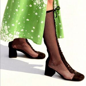 Jeffrey campbell mesh boots Clearance